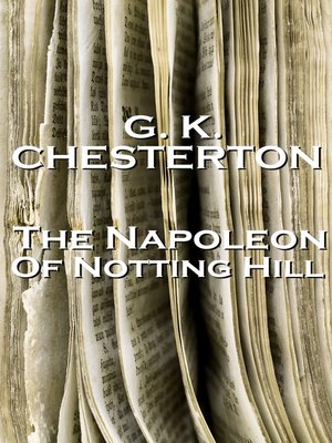 cover image of Napoleon of Notting Hill